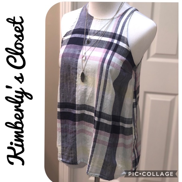 Old Navy Tops - 💕OLD NAVY💕 PLAID TOP